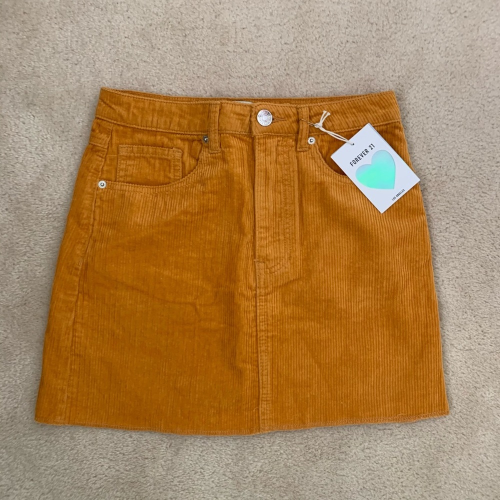 Forever 21 Corduroy Mini Skirt